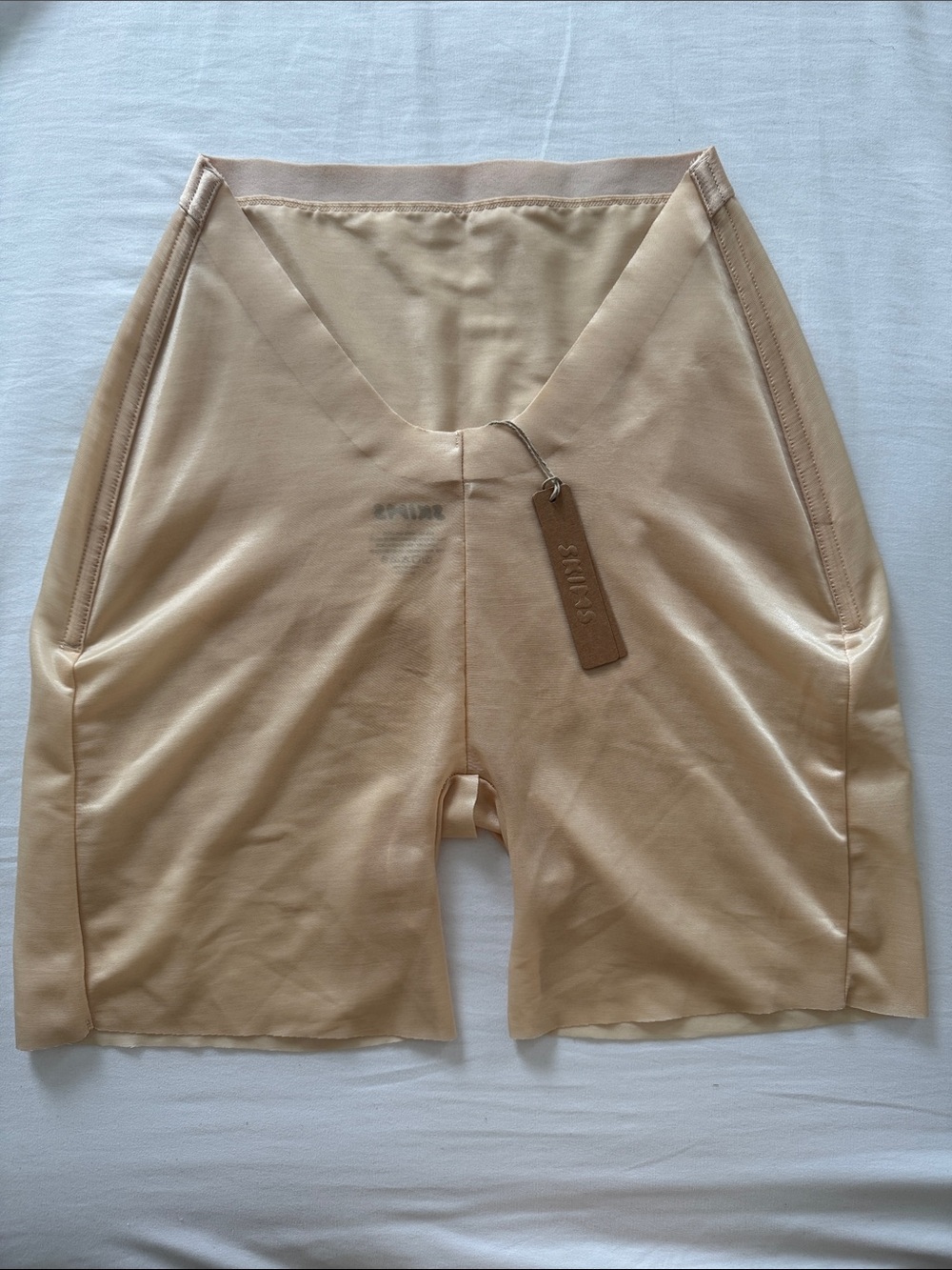 SKIMS Nude High-Waist Seamless Shaping Shorts